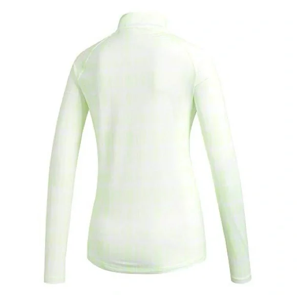 adidas Women's UPF Long Sleeve Polo Mock Neck Zip New XL - Picture 4 of 11